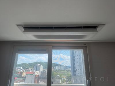 대전광역시 중구 산성동 유등천모아미래도리버뷰 시스템에어컨 실내기