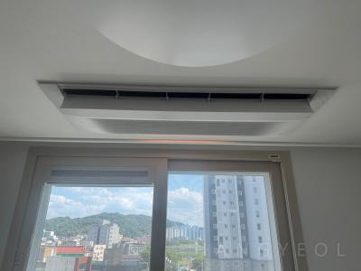 대전광역시 중구 산성동 유등천모아미래도리버뷰 시스템에어컨 실내기