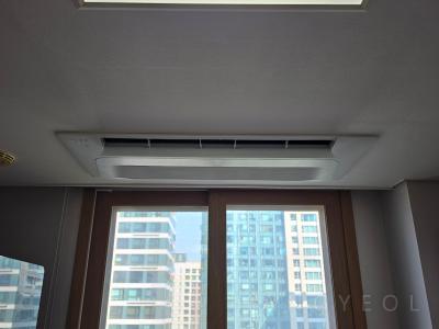 인천광역시 연수구 송도동 더샵그린워크1차 시스템에어컨 설치 사례