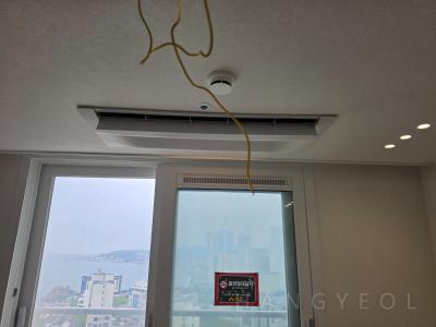 울산광역시 북구 산하동 울산블루마시티 서희스타힐스블루원아파트 시스템에어컨 설치 사례