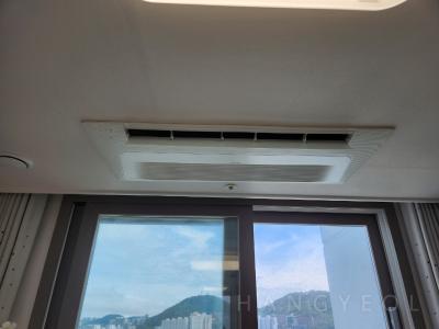 부산광역시 사하구 괴정동 사하역 비스타 동원 시스템에어컨 실내기