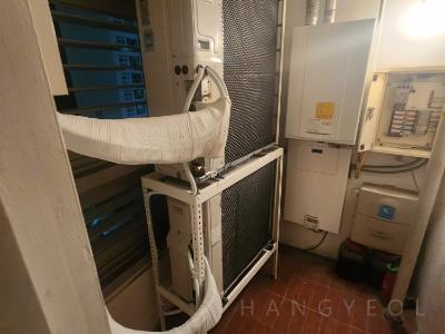 부산광역시 해운대구 우동 대우트럼프월드마린아파트 시스템에어컨 실외기