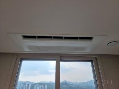 경기도 광주시 신현동 중흥S클래스 시스템에어컨 설치 사례