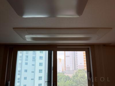 경상남도 진주시 충무공동 진주혁신도시 대방노블랜드 더 캐슬 아파트 시스템에어컨 설치 사례