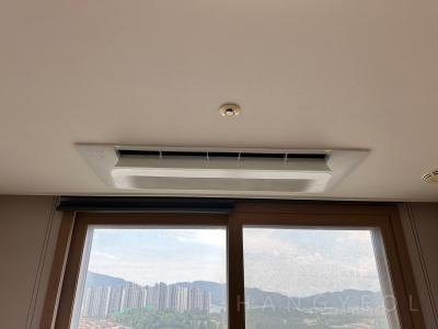 경상남도 창원시 성산구 용호동 용지 더샵 레이크파크 시스템에어컨 설치 사례
