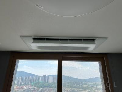 경상남도 창원시 성산구 용호동 용지 더샵 레이크파크 시스템에어컨 실내기