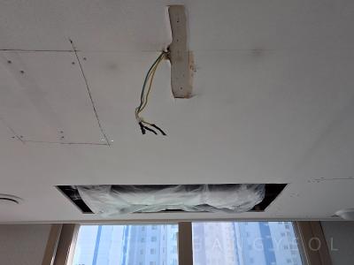 충청남도 홍성군 홍북읍 한울마을 모아엘가 아파트 시스템에어컨 실내기