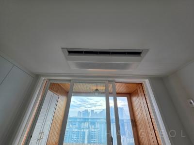 부산광역시 해운대구 중동 해운대중동두산위브아파트 시스템에어컨 실내기