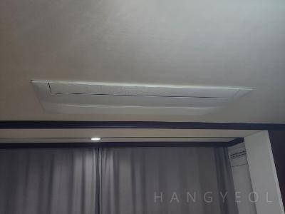 부산광역시 남구 용호동 오륙도 에스케이뷰 아파트 시스템에어컨 실내기