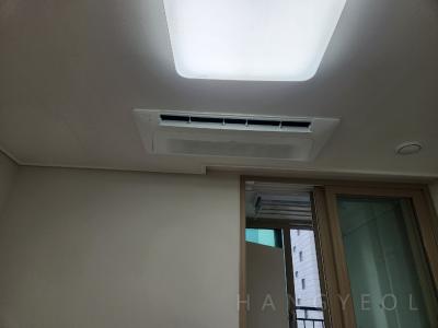 경상남도 양산시 동면 사송 에비뉴원 시스템에어컨 설치 사례