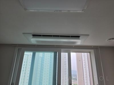 경상남도 창원시 성산구 용호동 용지 더샵 레이크파크 시스템에어컨 실내기