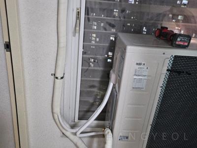 경상남도 양산시 물금읍 양산신도시4차동원로얄듀크비스타 시스템에어컨 실외기