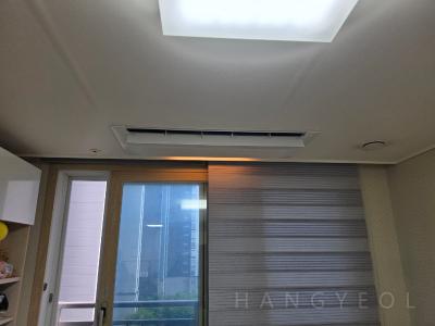 경상남도 양산시 물금읍 양산신도시4차동원로얄듀크비스타 시스템에어컨 실내기