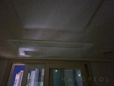 경상남도 진주시 평거동 더 퀸즈웰가 시스템에어컨 실내기
