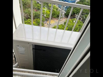부산광역시 북구 화명동 대림쌍용강변타운 시스템에어컨 실외기