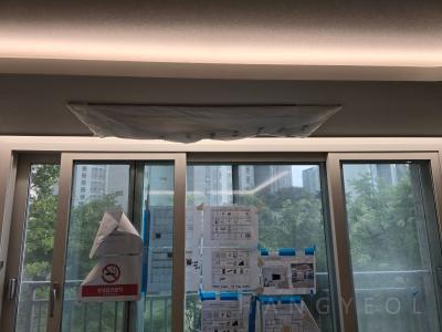 경기도 화성시 동탄구 산척동 동탄 더샵 레이크에듀타운 시스템에어컨 실내기