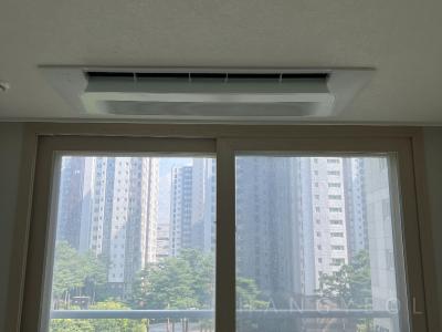 경기도 김포시 운양동 한강신도시리버에일린의뜰 시스템에어컨 설치 사례