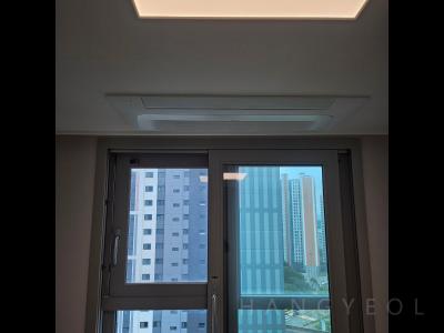 경기도 부천시 소사구 범박동 일루미스테이트 시스템에어컨 설치 사례