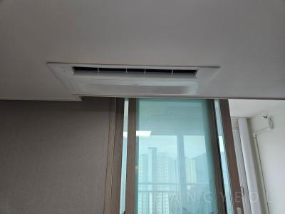 경기도 시흥시 장현동 시흥능곡역 모아미래도 에듀포레 시스템에어컨 설치 사례