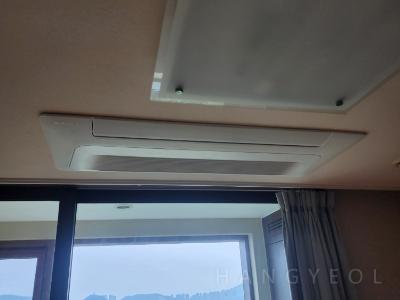 부산광역시 남구 용호동 오륙도 에스케이뷰 아파트 시스템에어컨 실내기