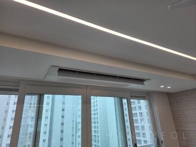 울산광역시 울주군 언양읍 양우내안애 더퍼스트 아파트 시스템에어컨 실내기
