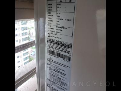충청남도 아산시 탕정면 탕정삼성트라팰리스아파트 시스템에어컨 실외기