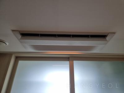 충청남도 아산시 탕정면 탕정삼성트라팰리스아파트 시스템에어컨 설치 사례