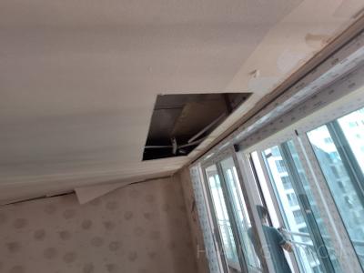 경기도 안양시 동안구 평촌동 인덕원센트럴푸르지오아파트 시스템에어컨 실내기