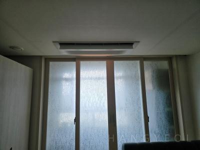 충청남도 아산시 탕정면 탕정삼성트라팰리스아파트 시스템에어컨 설치 사례