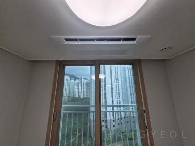 경상남도 창원시 성산구 사파정동 성산 반도유보라 아이비파크 시스템에어컨 설치 사례