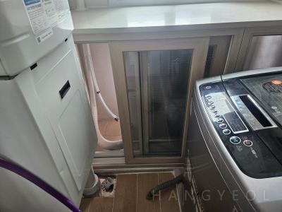 충청남도 아산시 풍기동 이지더원 2차 아파트 시스템에어컨 실외기