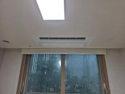 경상남도 창원시 의창구 팔용동 힐스테이트 아티움시티 시스템에어컨 실내기