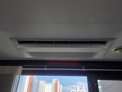 충청북도 청주시 흥덕구 복대동 지웰시티1차아파트 시스템에어컨 실내기