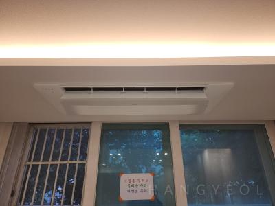 경기도 용인시 기흥구 동백동 동원마을 동원로얄듀크 시스템에어컨 실내기