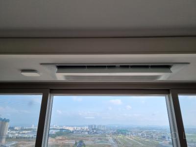 경기도 평택시 지제동 지제역 더샵 센트럴시티 시스템에어컨 설치 사례