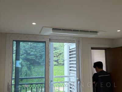 경기도 수원시 팔달구 화서동 수원화서역 동문굿모닝힐아파트 시스템에어컨 실내기
