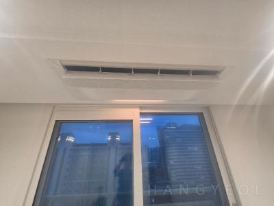 경상남도 진주시 충무공동 진주혁신코오롱하늘채 시스템에어컨 설치 사례