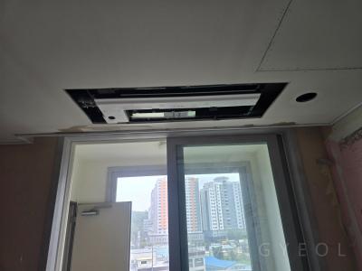 경기도 화성시 병점구 반월동 에스케이뷰파크 시스템에어컨 설치 사례