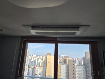 경기도 수원시 영통구 망포동 힐스테이트 영통 시스템에어컨 실내기