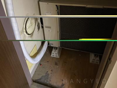 부산광역시 남구 용호동 GS하이츠자이 시스템에어컨 실외기