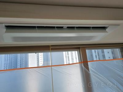 경기도 안양시 동안구 관양동 평촌 더샵 센트럴시티 시스템에어컨 설치 사례