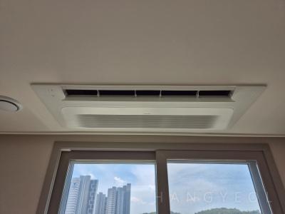 충청남도 당진시 수청동 당진 센트레빌 르네블루 1차 시스템에어컨 설치 사례