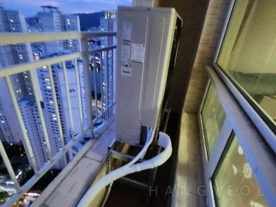 부산광역시 해운대구 재송동 더샵센텀파크2차아파트 시스템에어컨 실외기