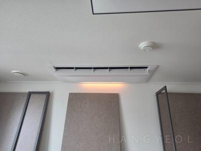 인천광역시 연수구 송도동 송도글로벌파크베르디움 시스템에어컨 실내기