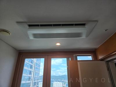 서울특별시 용산구 용산동5가 파크타워 시스템에어컨 설치 사례