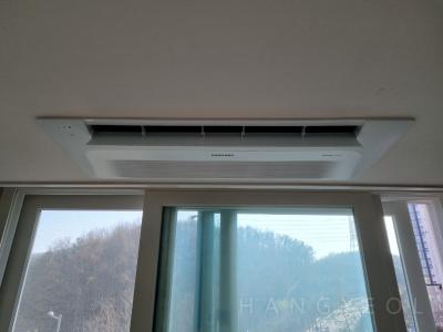 경기도 용인시 처인구 삼가동 용인 행정타운 두산위브 2단지 시스템에어컨 설치 사례