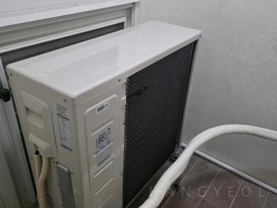 경상남도 양산시 물금읍 반도유보라4차아파트 시스템에어컨 실외기