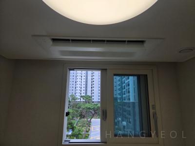 충청남도 아산시 탕정면 탕정푸르지오리버파크 시스템에어컨 실내기