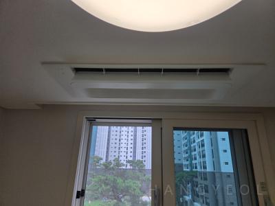 충청남도 아산시 탕정면 탕정푸르지오리버파크 시스템에어컨 실내기