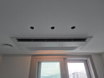 경상남도 거제시 상동동 더샵 거제디클리브 시스템에어컨 설치 사례